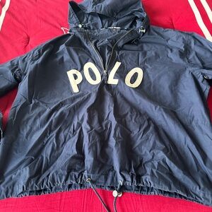Polo by Ralph Lauren Black Windbreaker